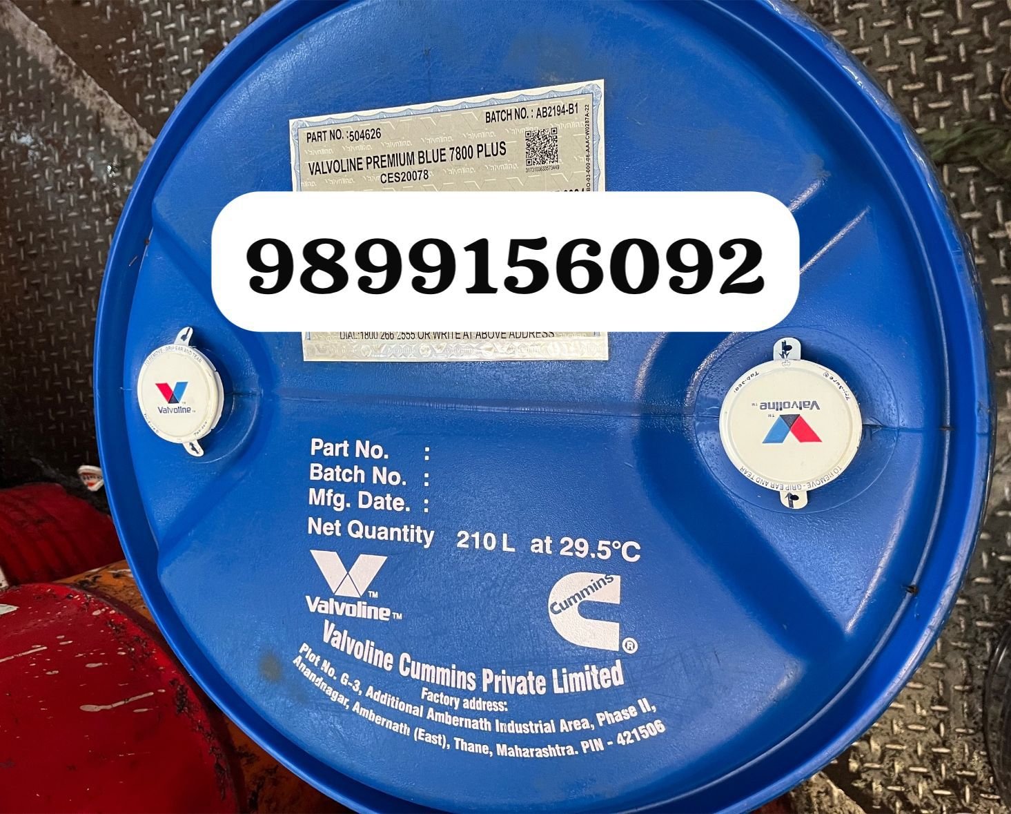 Valvoline Premium Blue 7800 Plus