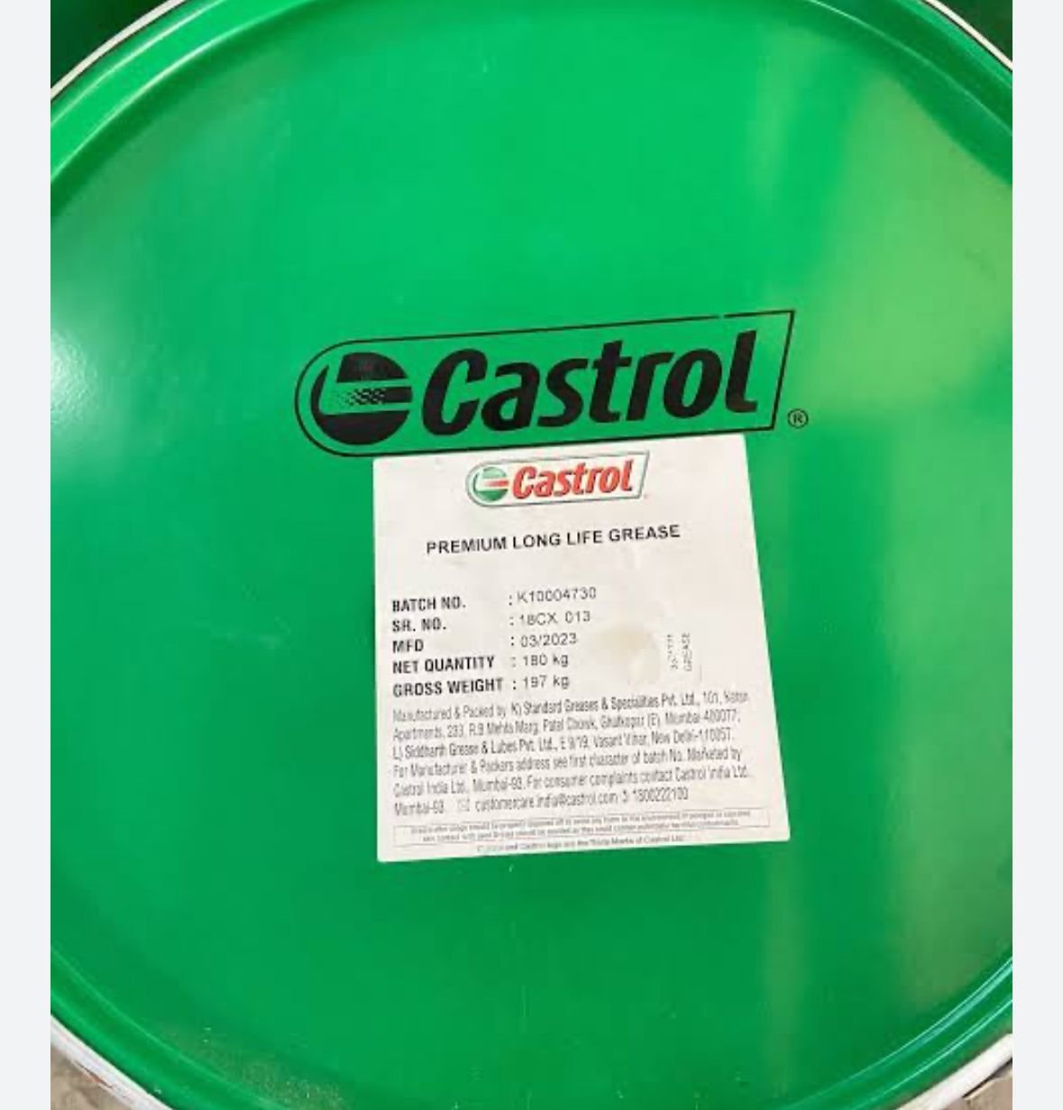Castrol Premium Longlife Grease